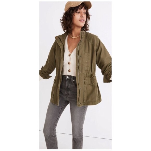 Madewell Jackets & Blazers - Madewell Northover Jacket in Desert Olive Size XS Cargo